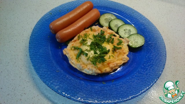 Яичные гнездышки к завтраку