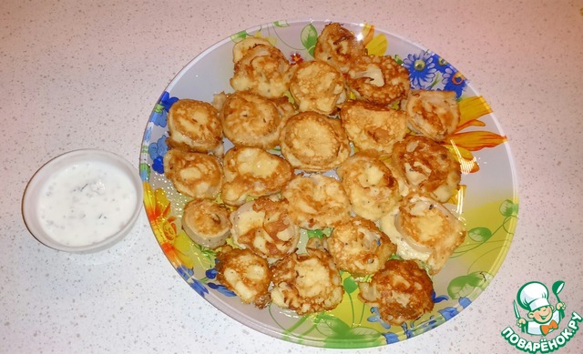 Кальмары в кляре