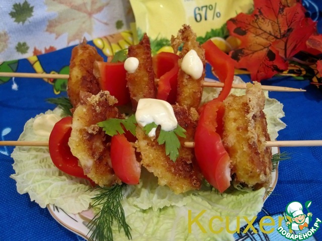 Закуска с козьим сыром