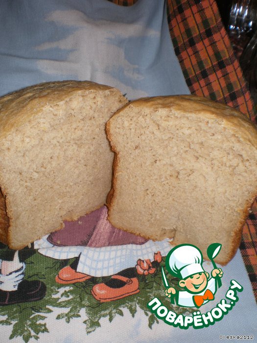 Buckwheat bread with kefir