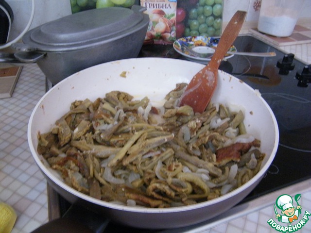 Баклажаны с грибной приправой