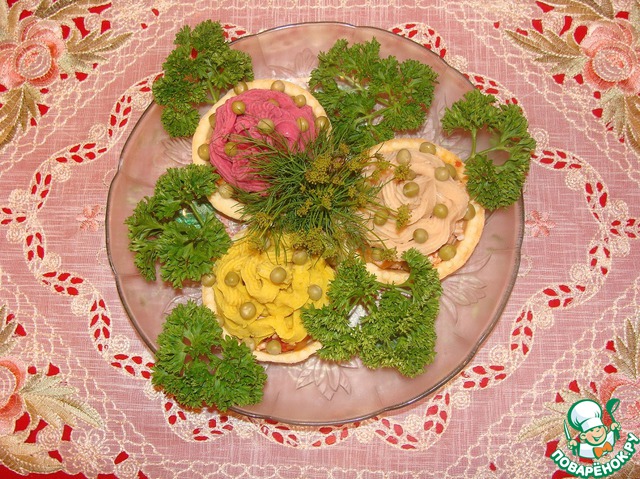 Корзиночки банкетные 