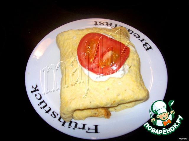 Яичные конвертики