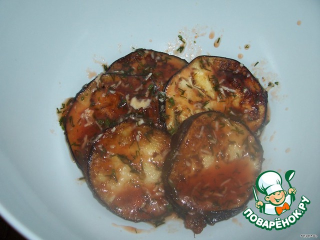 Баклажаны в соусе