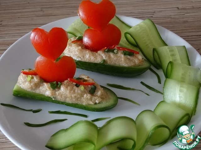 Закусочные лодочки 