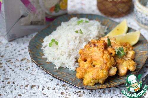 Patties of minced fish