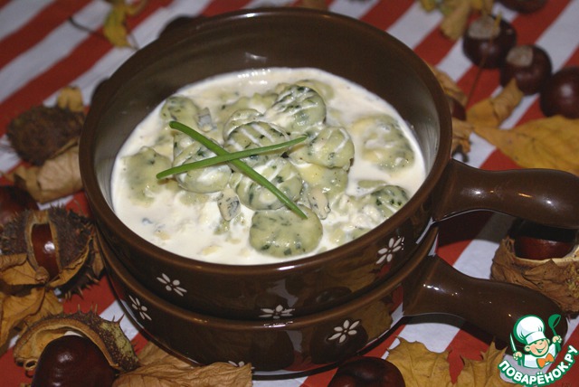 Gnocchi with Gorgonzola sauce