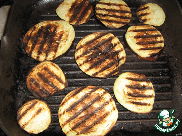 Закуска из баклажанов и кабачков