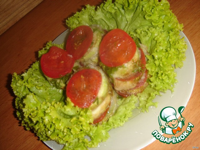 Башенки из кабачков