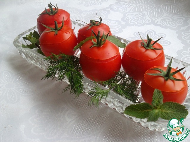 Помидоры фаршированные «На закуску»