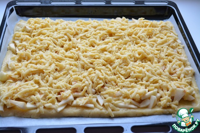 Grated Apple pie