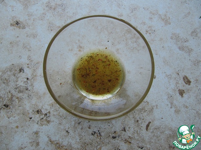 Закуска из овощей-гриль и сыра