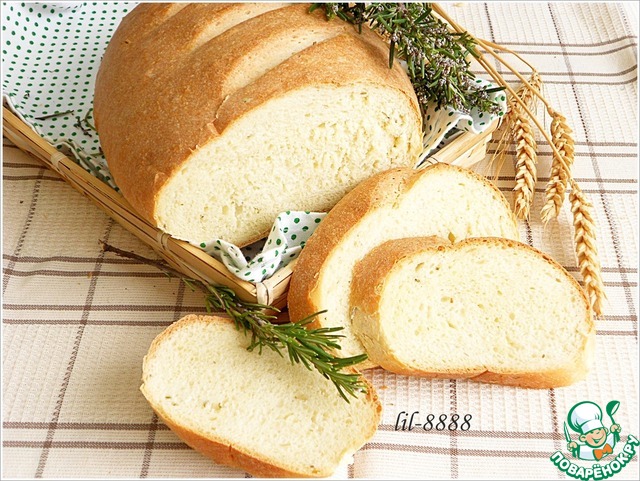 Rosemary bread with honey