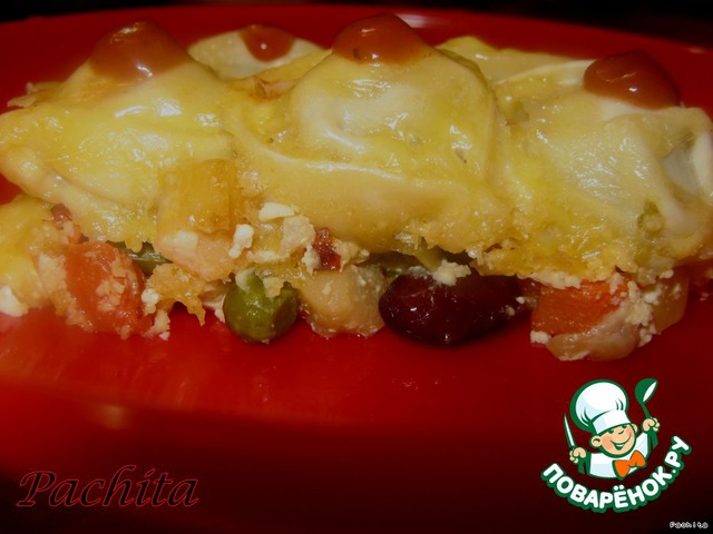 Ravioli casserole-vegetable -2