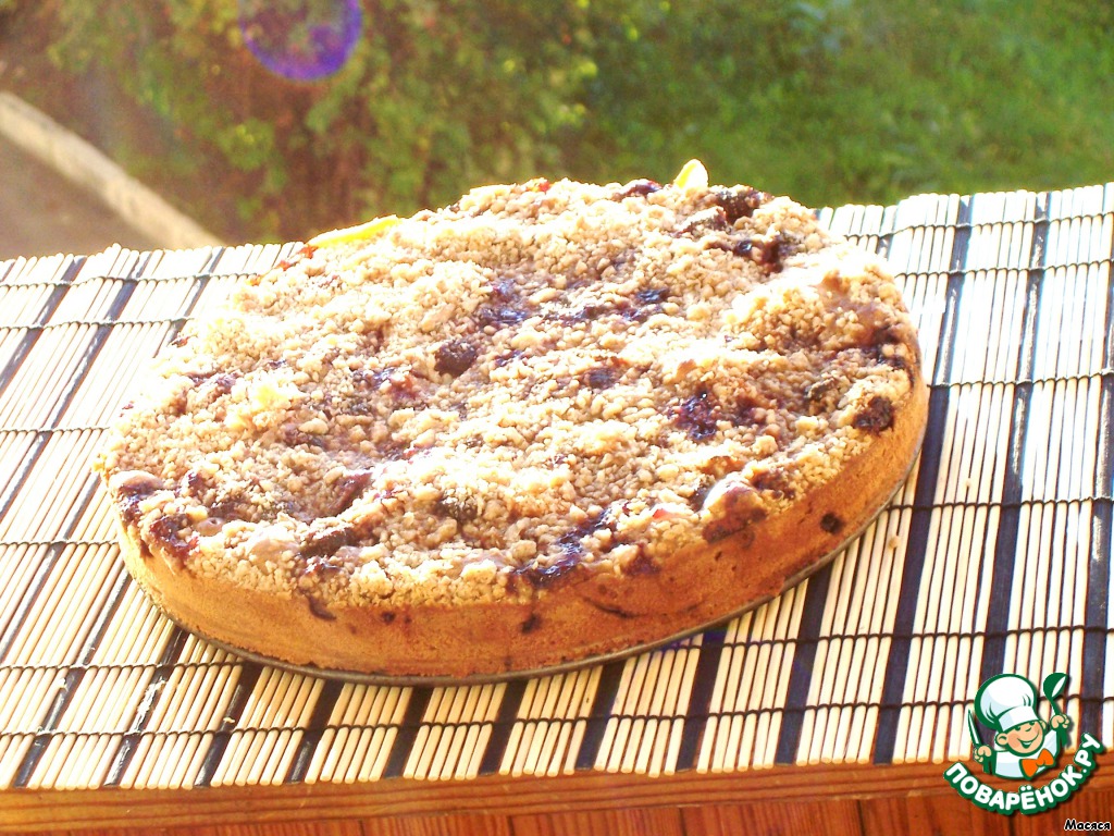 Cherry-Apple crisp