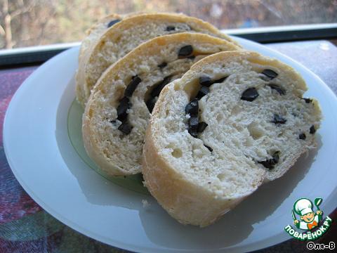 Olive bread-loaf