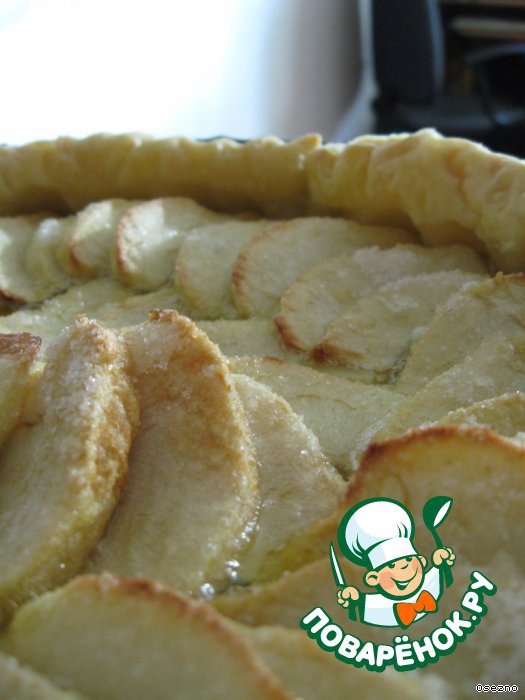 Quick cake with apples