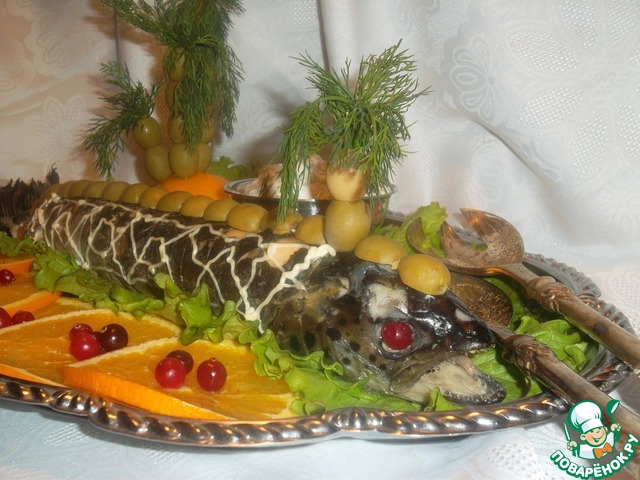 Фаршированная рыба «Морская фантазия»