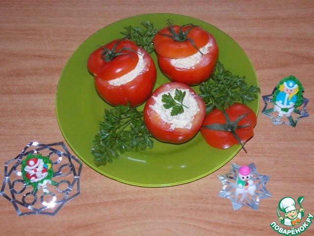 Закуска из помидоров