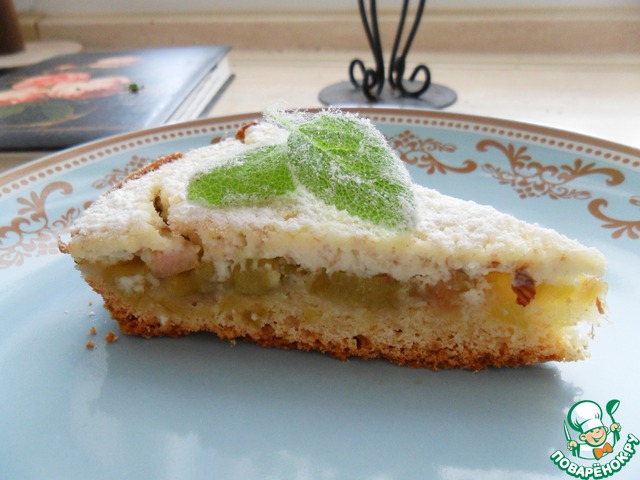 Rhubarb pie