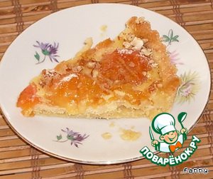 Apricot tart from Provence