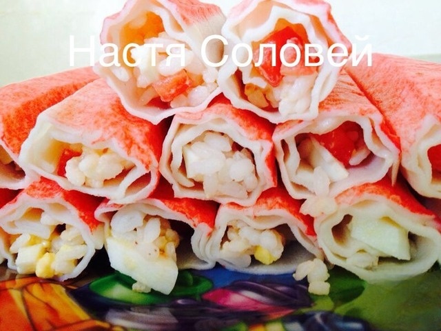 Stuffed With Crab Sticks