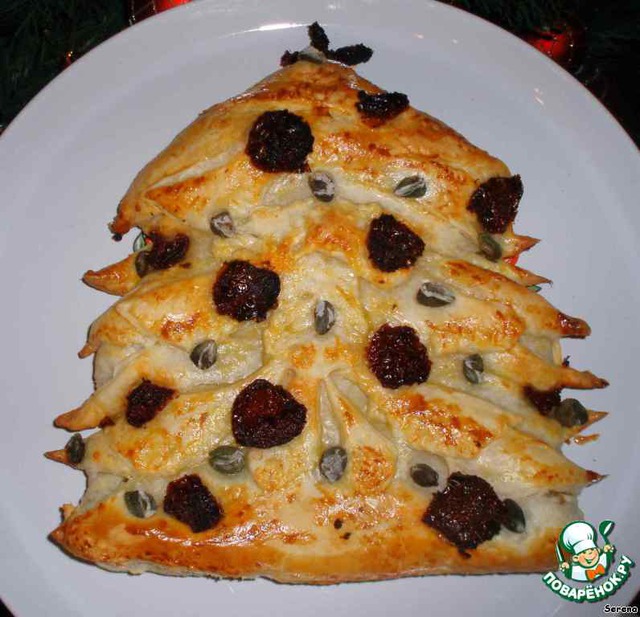 Закусочный пирог с овощами