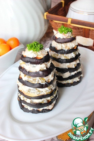 Баклажанные ёлочки