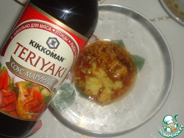 Скумбрия в имбирно-соевом маринаде