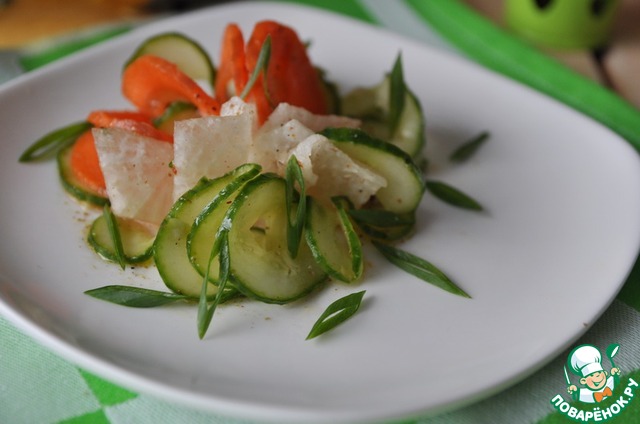 Овощная закуска по-корейски