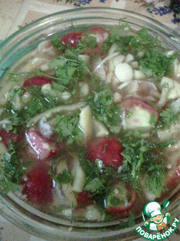 Закуска из помидоров