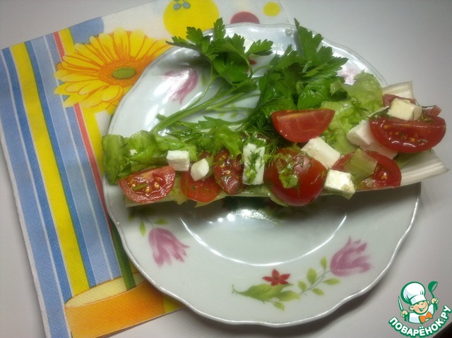 Черешковый сельдерей фаршированный