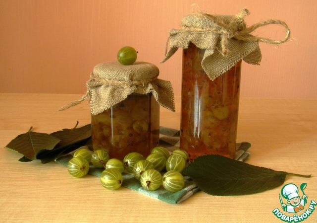 The gooseberry jam 