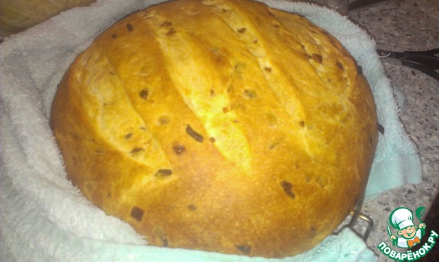 Onion bread at home