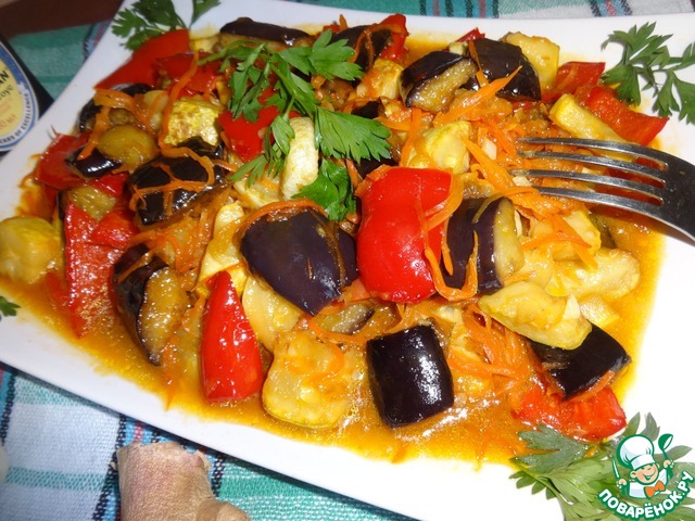 Овощи в кисло-сладком соусе