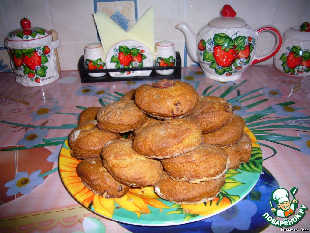 Honey nut biscuits