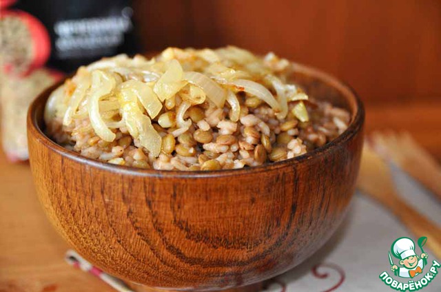 Lentils with rice 