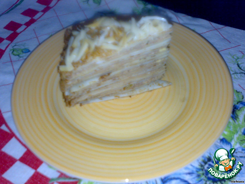 Запеканка с печенью