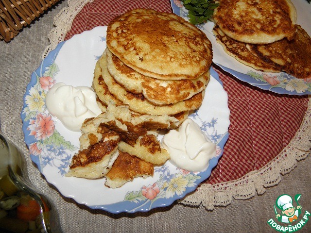 Cheese pancakes