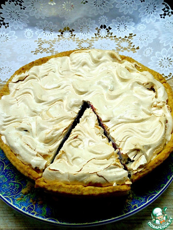 Blueberry tart