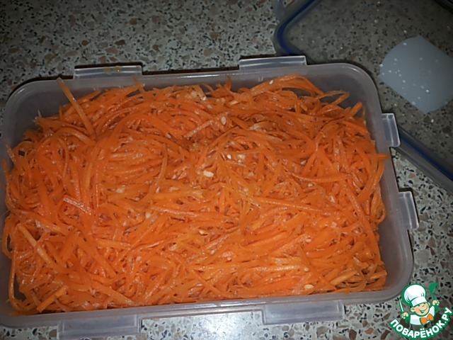 Морковка по-корейски (Морковча)