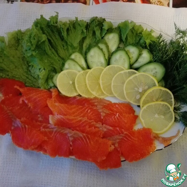 Семга малосольная