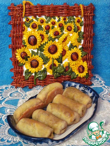 Vegetable pies with cabbage, buckwheat, mushrooms