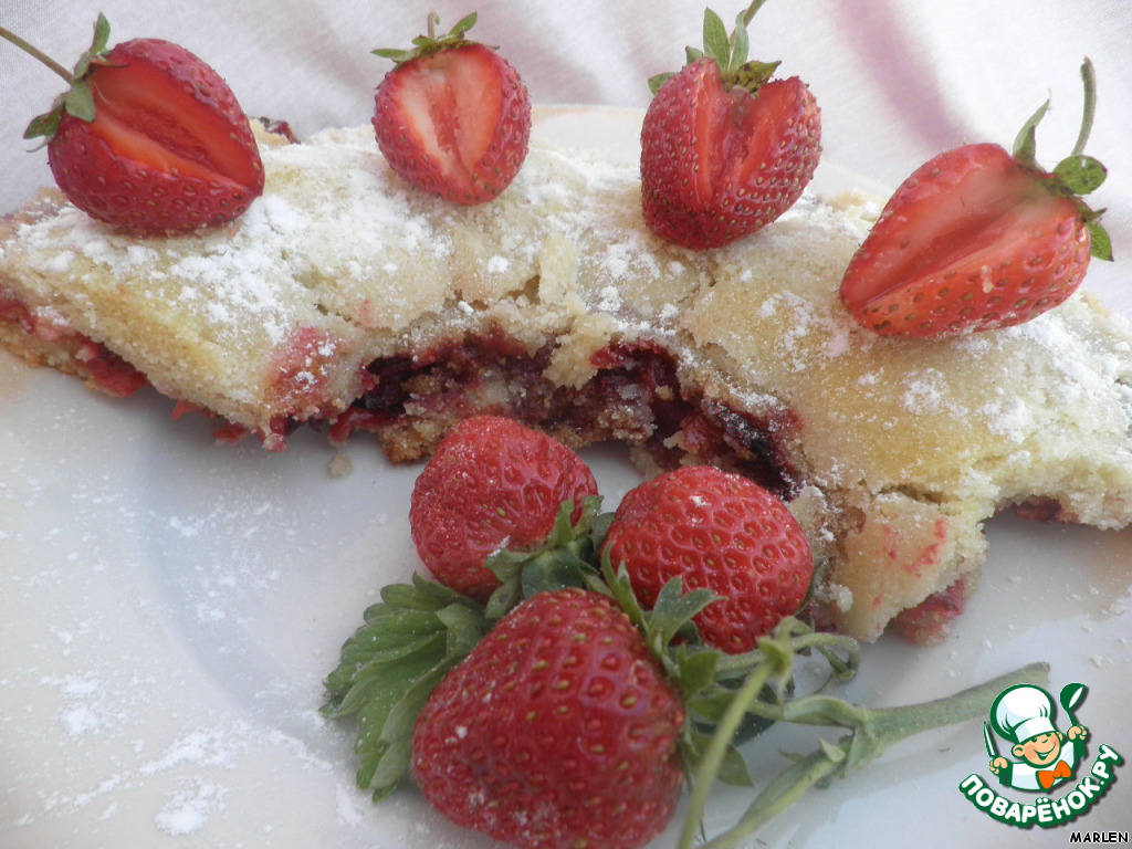 Bulk strawberry pie