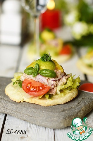 Закуска из тунца