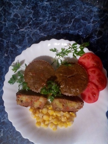 Cupcakes from chicken liver