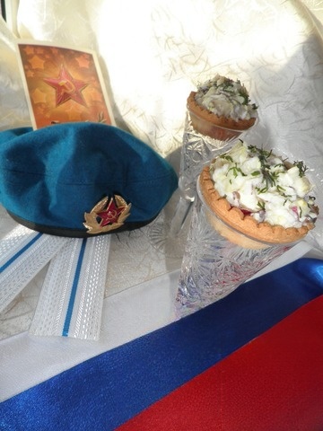 Tartlets with herring