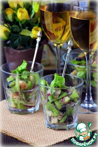 Chicken salad in verinag 