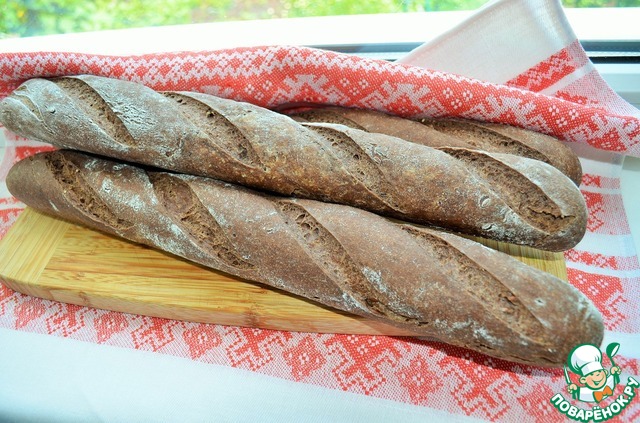 Flax baguettes