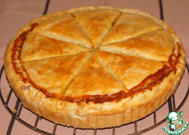 The pumpkin pie in Greek